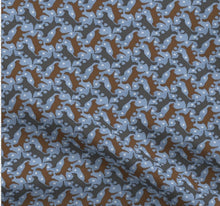 Load image into Gallery viewer, Flat Coat Retriever Satin Scrunchie