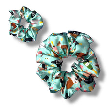 Load image into Gallery viewer, Wine Lovers multibreed Satin Scrunchie