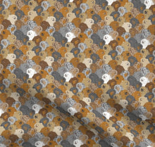 Load image into Gallery viewer, Pomeranian Faces Satin Scrunchie