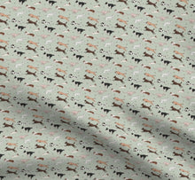 Load image into Gallery viewer, Running free (multi breed) Satin Scrunchie (Border Collie, Whippet, Malinois, Dalmation)