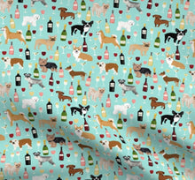 Load image into Gallery viewer, Wine Lovers multibreed Satin Scrunchie