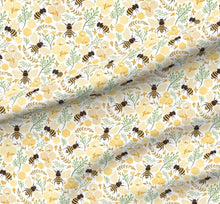 Load image into Gallery viewer, Busy Bee Satin Scrunchie