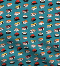 Load image into Gallery viewer, Sushi Frenchies Satin Scrunchie