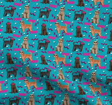 Load image into Gallery viewer, Groovy Doodle Satin Scrunchie