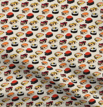 Load image into Gallery viewer, Sushi Pugs Satin Scrunchie