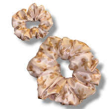 Load image into Gallery viewer, Gingerbread Delight Satin Scrunchie