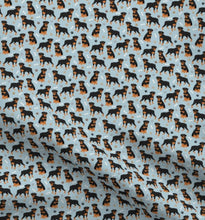 Load image into Gallery viewer, Rottweiler (docked) Satin Scrunchie