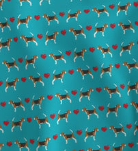 Load image into Gallery viewer, Beagle Satin Scrunchie