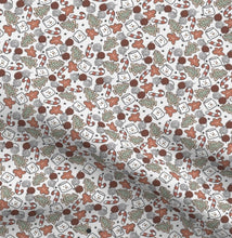 Load image into Gallery viewer, Snowman marshmallow Satin Scrunchie