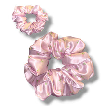 Load image into Gallery viewer, Little Rose Satin Scrunchie
