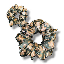 Load image into Gallery viewer, Sprinkles and Snowflakes Satin Scrunchie

