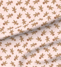 Load image into Gallery viewer, Gingerbread Delight Satin Scrunchie
