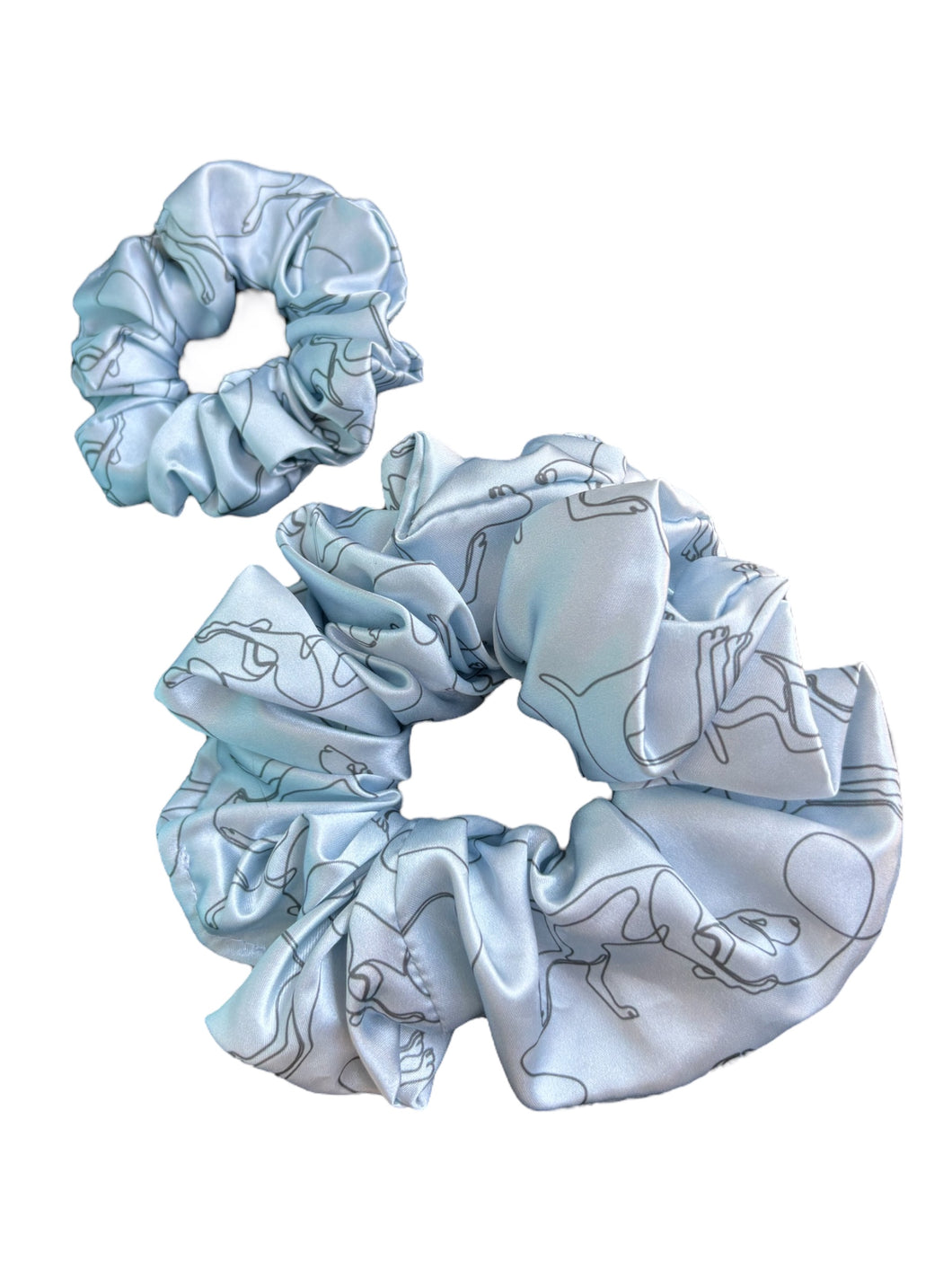 Pointer Satin Scrunchie