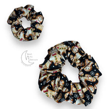 Load image into Gallery viewer, Classic gingerbread Scrunchie
