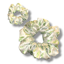 Load image into Gallery viewer, Eucalyptus Satin Scrunchie
