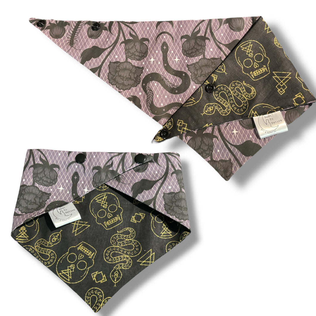 Serpents Garden pet bandana