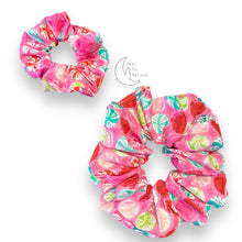 Load image into Gallery viewer, Pink Peppermint Scrunchie
